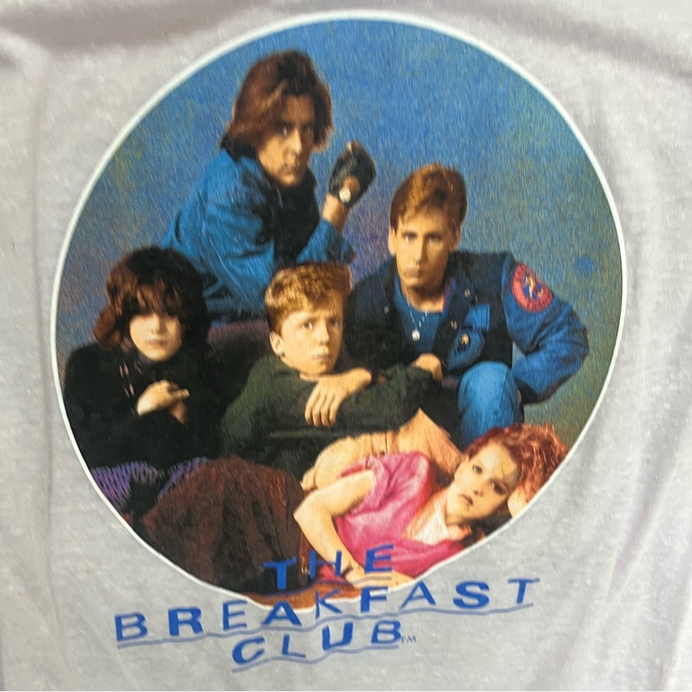 The Breakfast Club t-shirt.